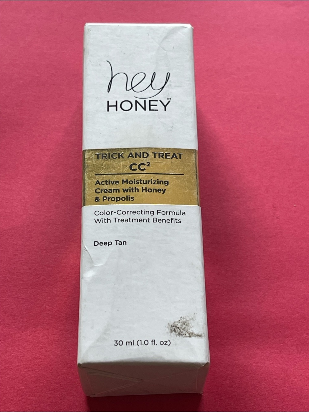 hey HONEY Trick and Treat CC² Active Moisturizing Cream - Deep Tan